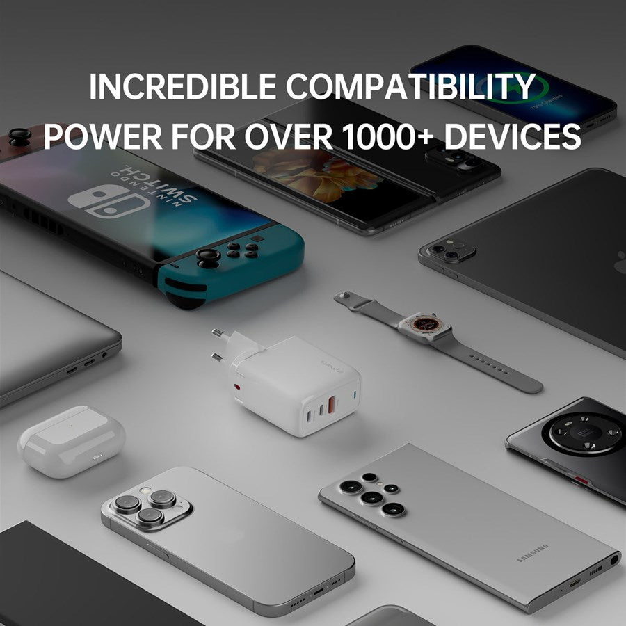 544065 4Smarts 4Smarts 65W 2 X USB C & USB A Oplader 3