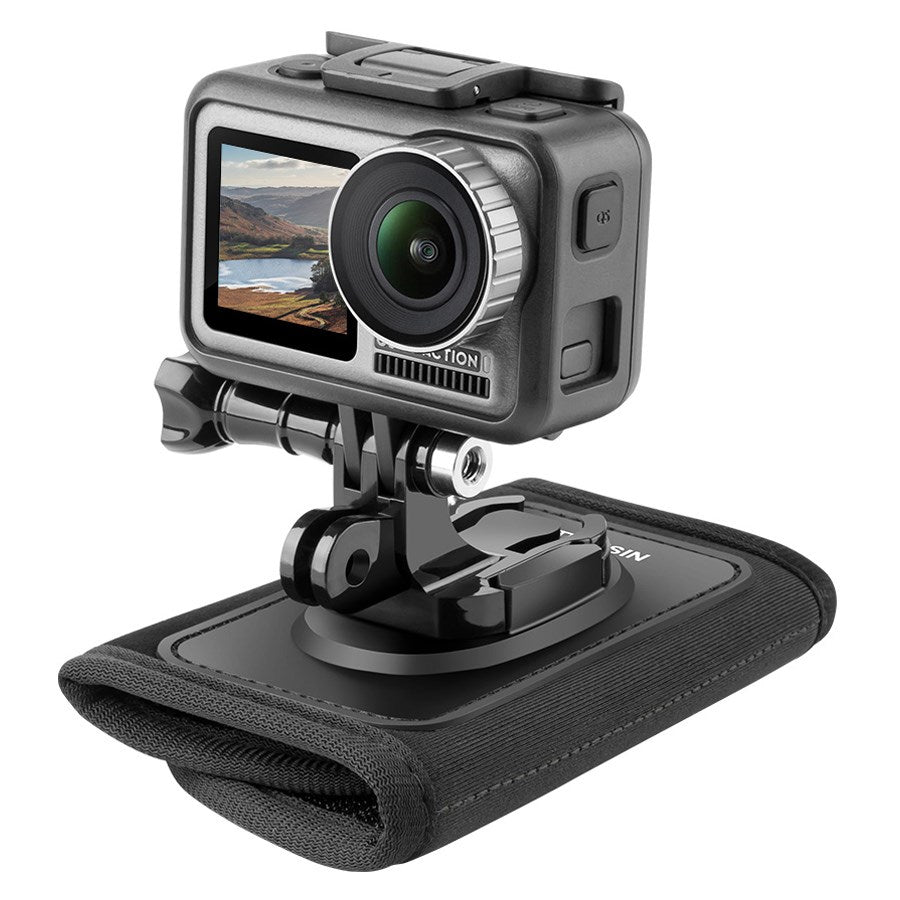 GP BPM 003 Telesin Backpack Strap Mount With Multifunctional J Hook Mount For Action Cameras 2