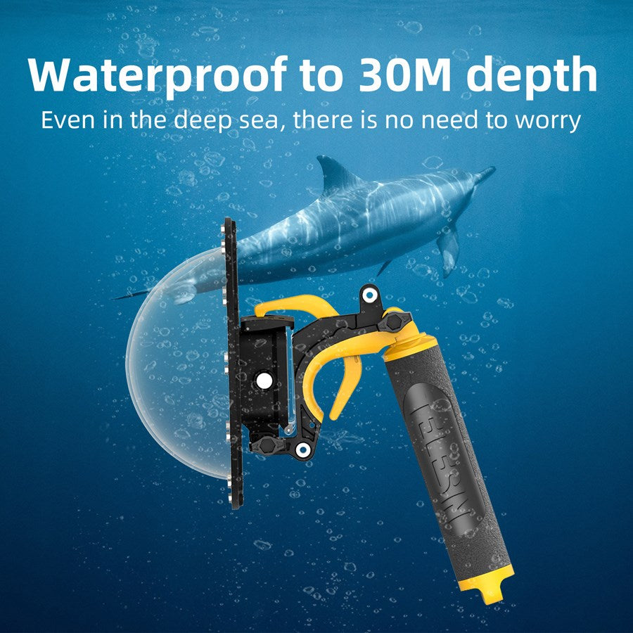 GP DMP T09 Telesin Waterproof Dome Port For Gopro Hero 13 12 11 10 9 6