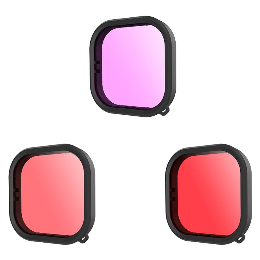 GP FLT 904 Telesin 3 Pack Filter Gopro Hero 9 Til 13 2
