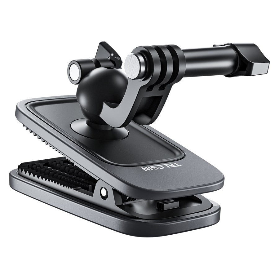 GP JFM 009 Telesin Magnetic And 360 Rotary Backpack Clip Mount For Action Cameras 1