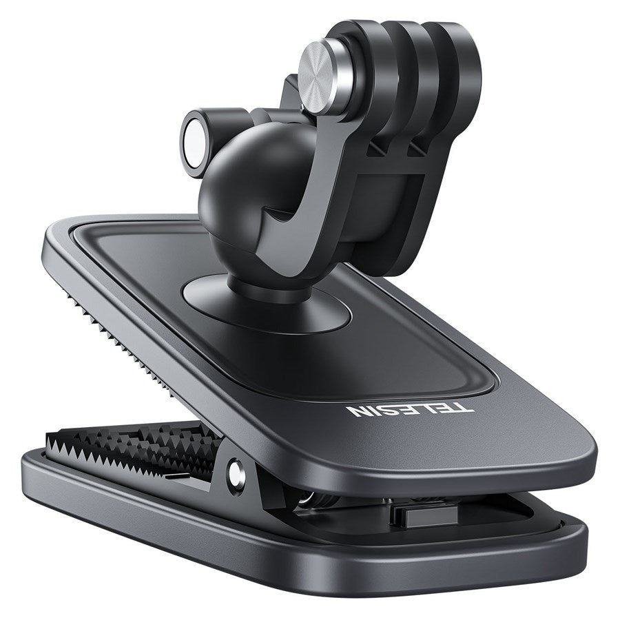 GP JFM 009 Telesin Magnetic And 360 Rotary Backpack Clip Mount For Action Cameras 2