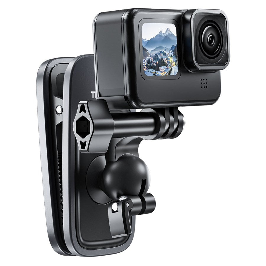 GP JFM 009 Telesin Magnetic And 360 Rotary Backpack Clip Mount For Action Cameras 4