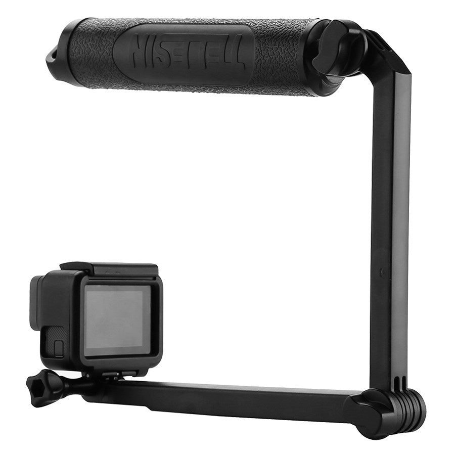 GP MFW 300 Telesin 3 Way Monopod Grip With Mini Tripod For Action Cameras 4