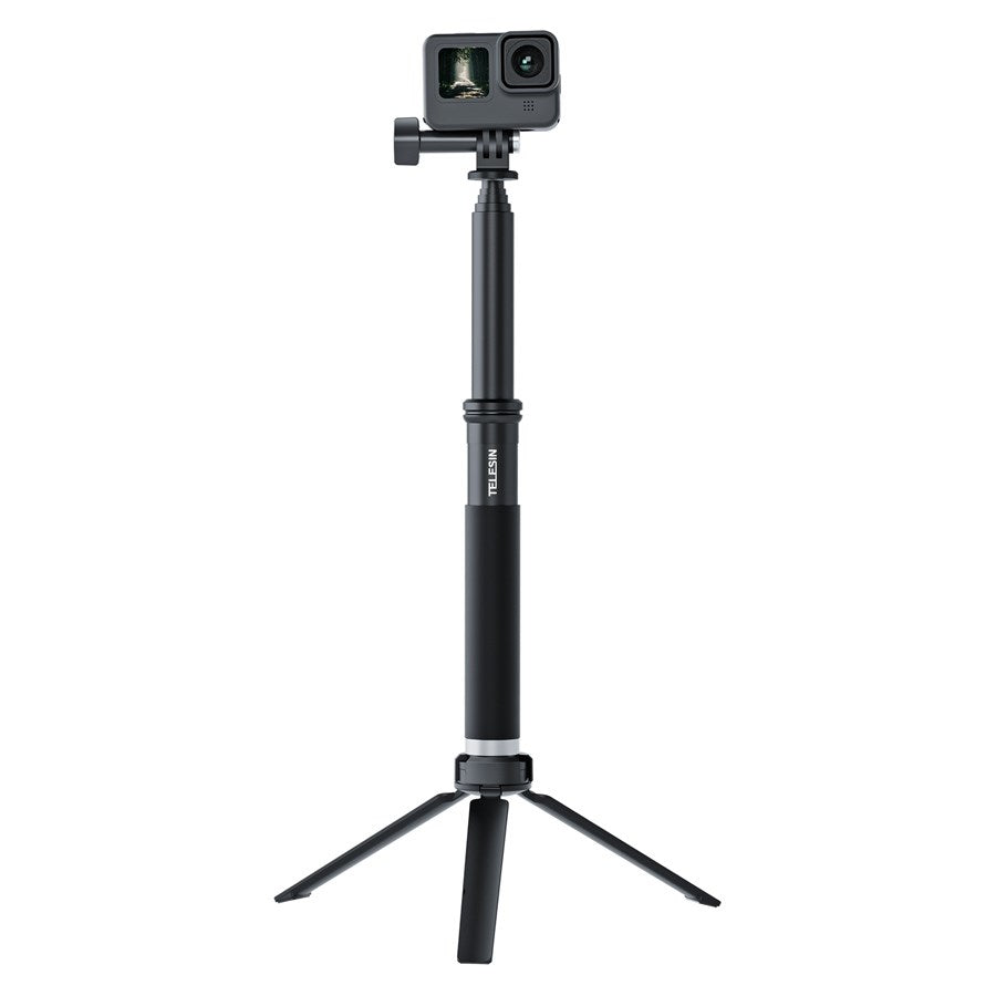 GP MNP 090 S Telesin Selfie With Aluminum Monopod Aluminum Tripod Stand For Action Cameras 3