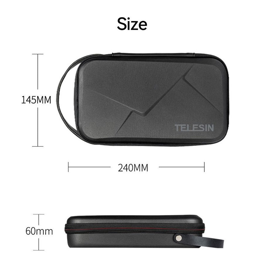 GP PRC 278 02 Telesin Expanded Version Hard Shell EVA Storage Bag For Action Cameras 4