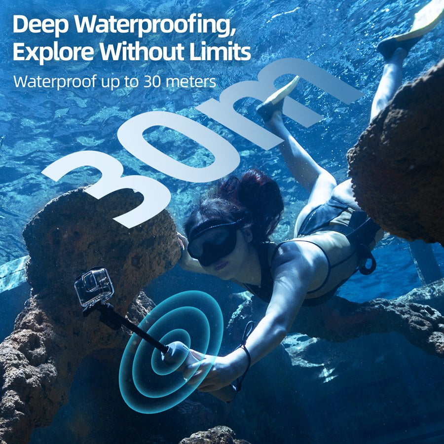 GP WBT 001 Telesin Underwater Selfie Stick With Remote Control For Hero 13 12 11 10 9 8 8