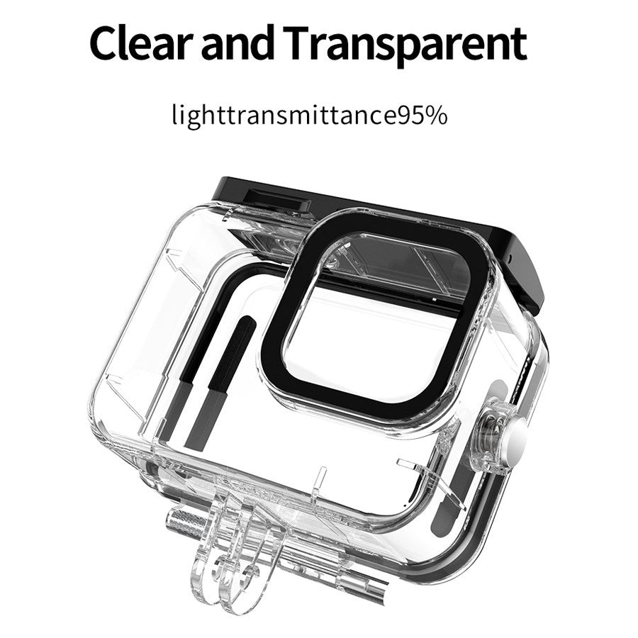 GP WTP 901 Telesin 45M Waterproof Case For Gopro Hero 13 12 11 10 9 3