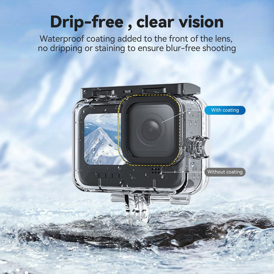 GP WTP 905 Telesin 45M Waterproof Multi Scene Protective Shel For Gopro Hero 13 12 11 10 9 5