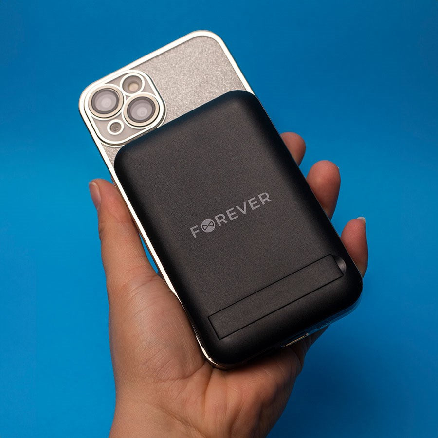 GSM173081 Forever MATB 100 22,5W 10.000 Mah Magsafe Powerbank, Sort 6