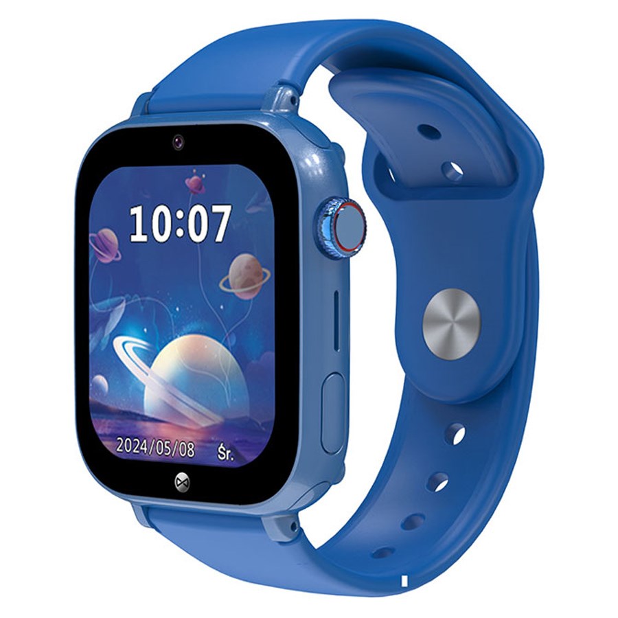 GSM180725 Forever Forever Look Me! 3 KW 520 4G & GPS Smartwatch Til Børn, Blå 1