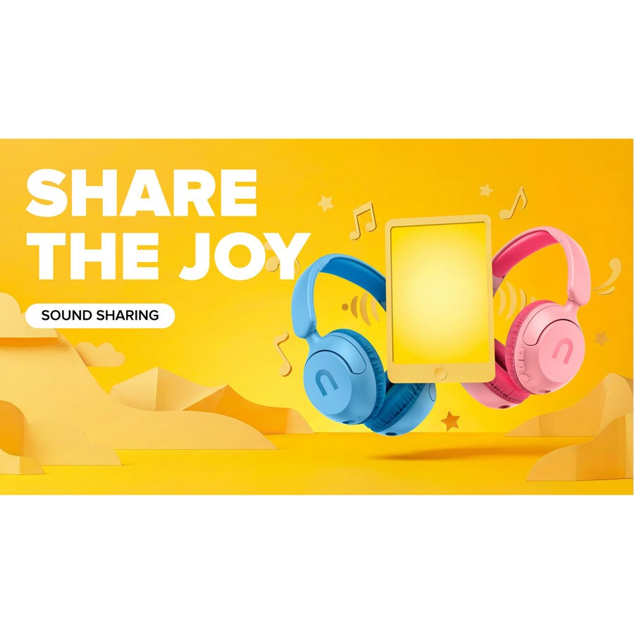 KIDDIE 2 PINK Niceboy Kiddie 2 Headphones, Pink 7