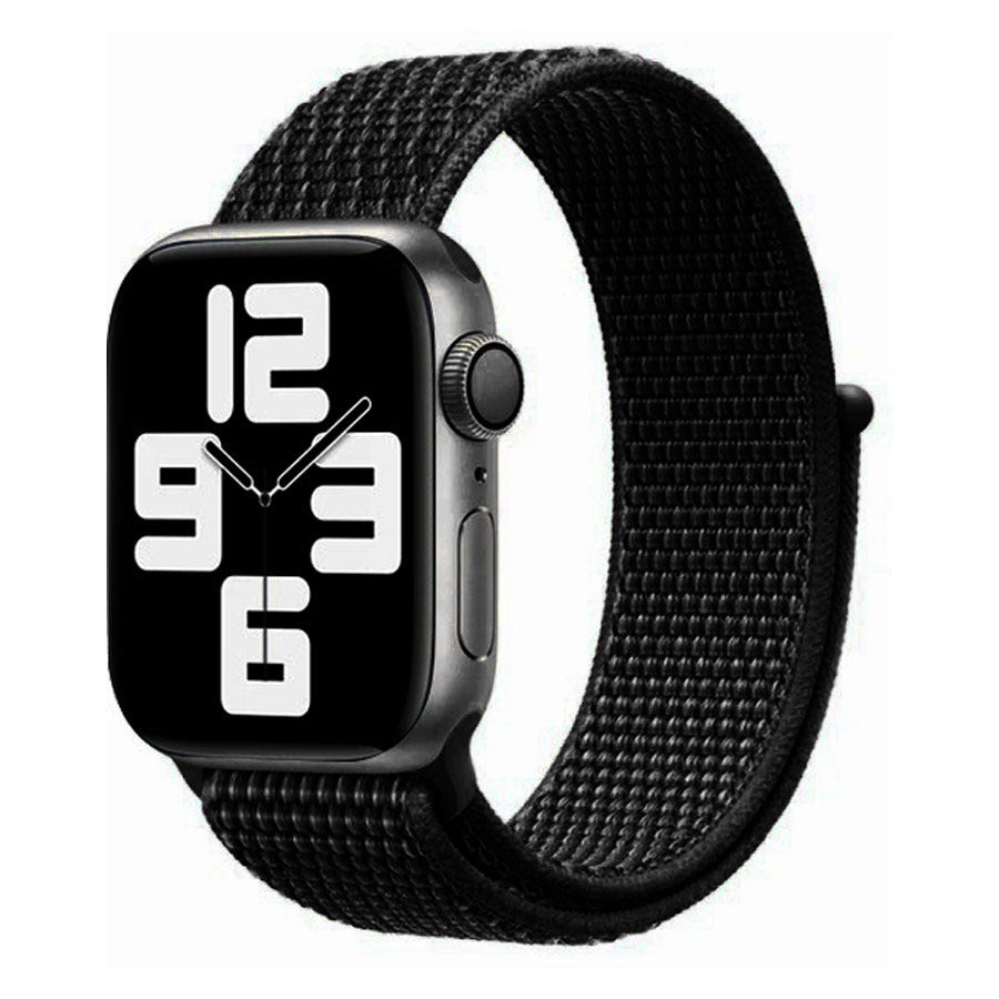 LPAW066 Lippa Apple Watch Nylonrem 38 40 41, Kuldsort 1
