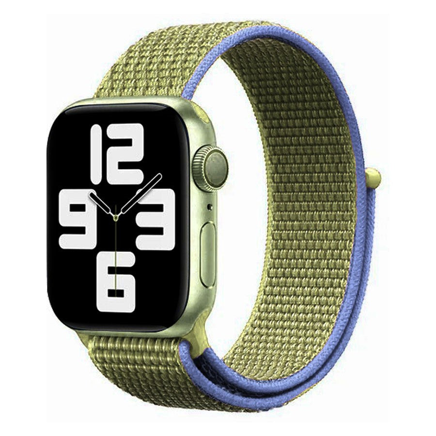 LPAW068 Lippa Apple Watch Nylonrem 38 40 41, Karamel 1