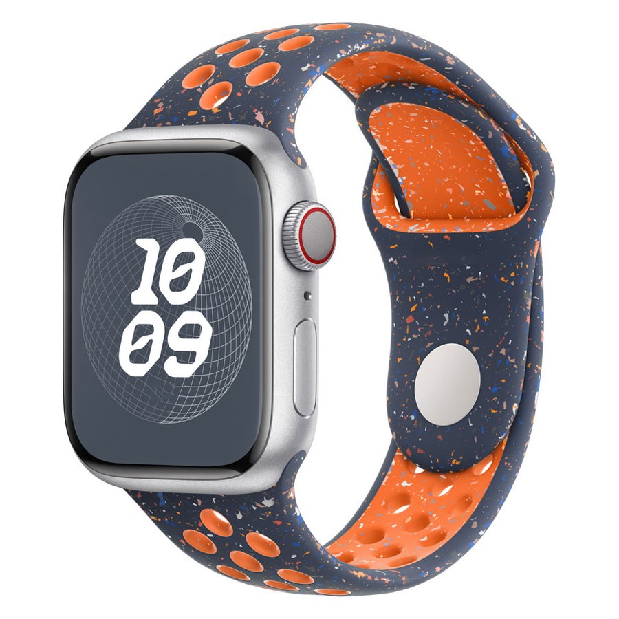 LPAW110 Lippa Apple Watch FLOUR Silikonerem 42 44 45 49, Mørkeblå 1