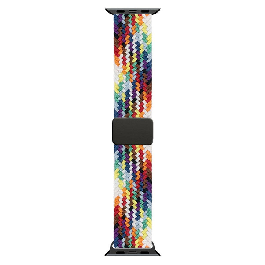 LPAW137 Lippa Apple Watch Nylon Strap Incl. Magnetic Lock 38 40 41 42Mm (Series 10), Multi Colour 5
