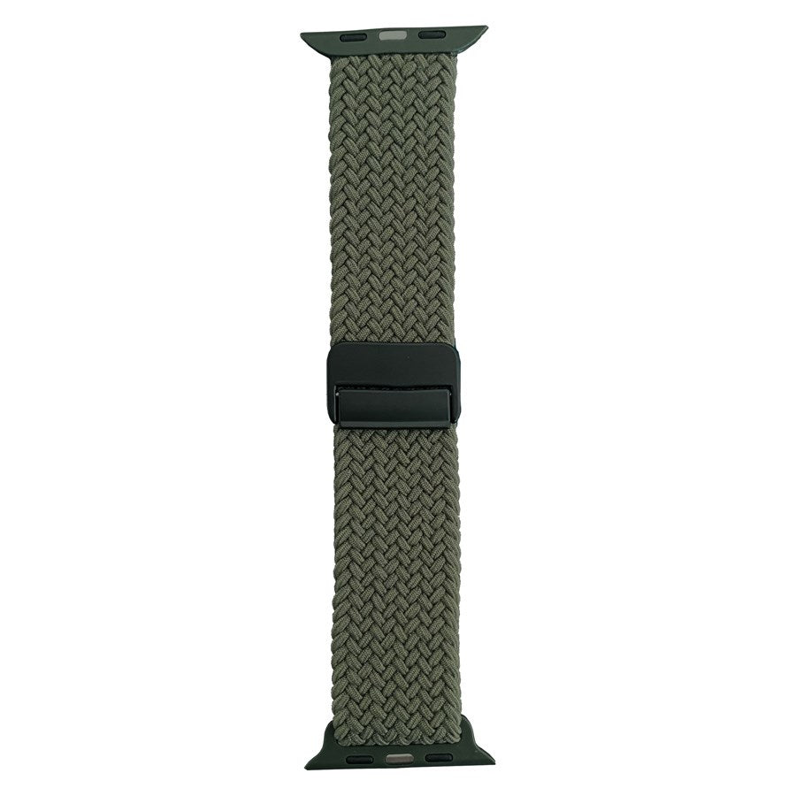 LPAW139 Lippa Apple Watch Nylon Strap Incl. Magnetic Lock 38 40 41 42Mm (Series 10), Green 4