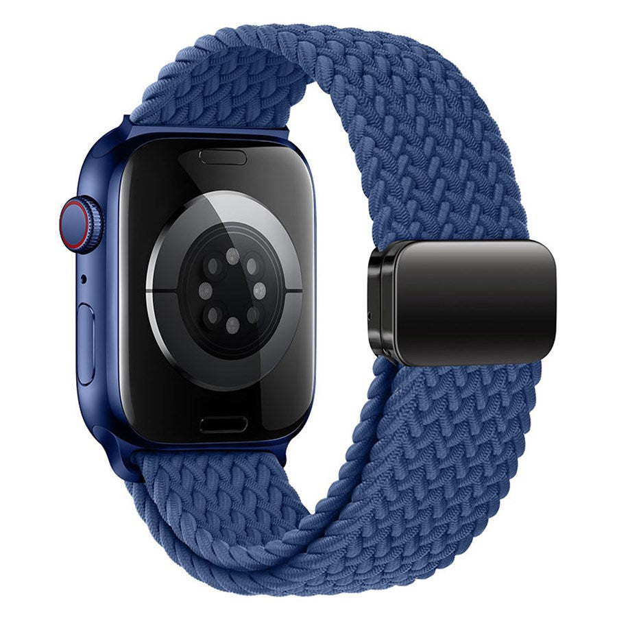 LPAW140 Lippa Apple Watch Nylon Strap Incl. Magnetic Lock 38 40 41 42Mm (Series 10), Blue 2