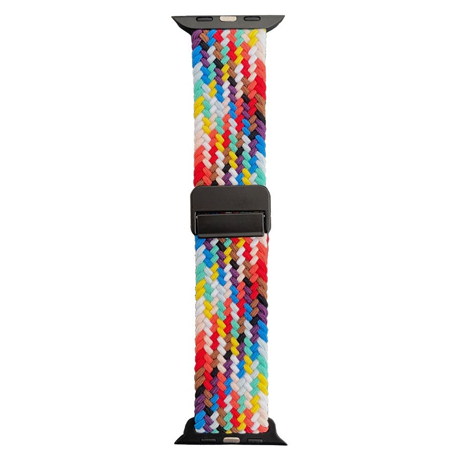 LPAW142 Lippa Apple Watch Nylon Strap Incl. Magnetic Lock 42 (Series1,2,3) 44 45 46 49Mm, Multi Colour 3