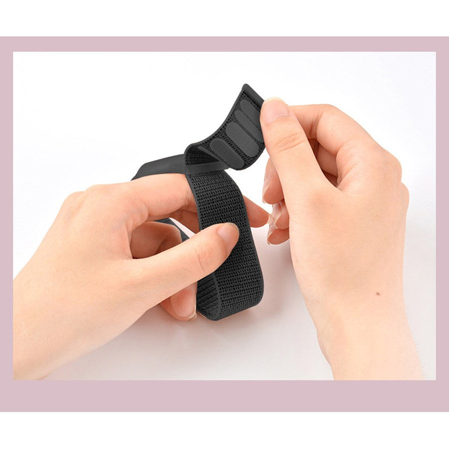 LPCOVER0021 Lippa Nylon Wrist Band For Kids And Elderly, Black 3