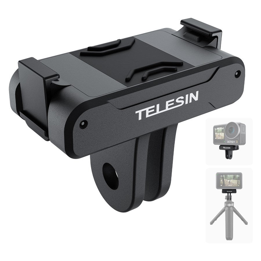 OA TPM T04 Telesin Magnetic Dual Claw Mount For DJI Osmo Action 3 4 5Pro 3