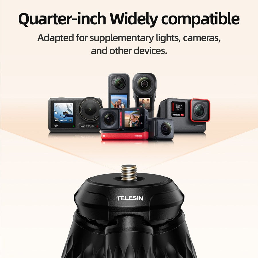 P3 FM 02 Telesin Deformable Octopus Flexible Magnetic Mount 9