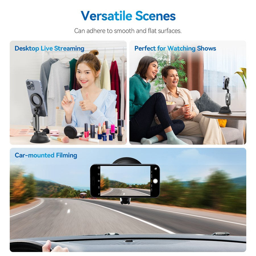 P3 SUS 02 Telesin Car Suction Cup Mount For Phones 9