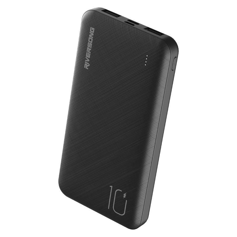 PB78 BLACK Riversong Vision 10SE Pro, 10.000 Mah 20W USB C PD Powerbank, Black 1