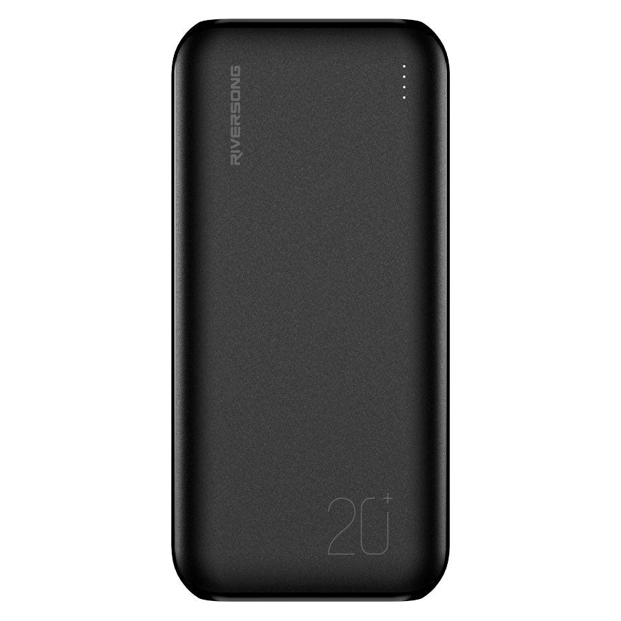PB84 BLACK Riversong Vision S20E Pro, 20.000 Mah 20W USB C PD Powerbank, Black 2