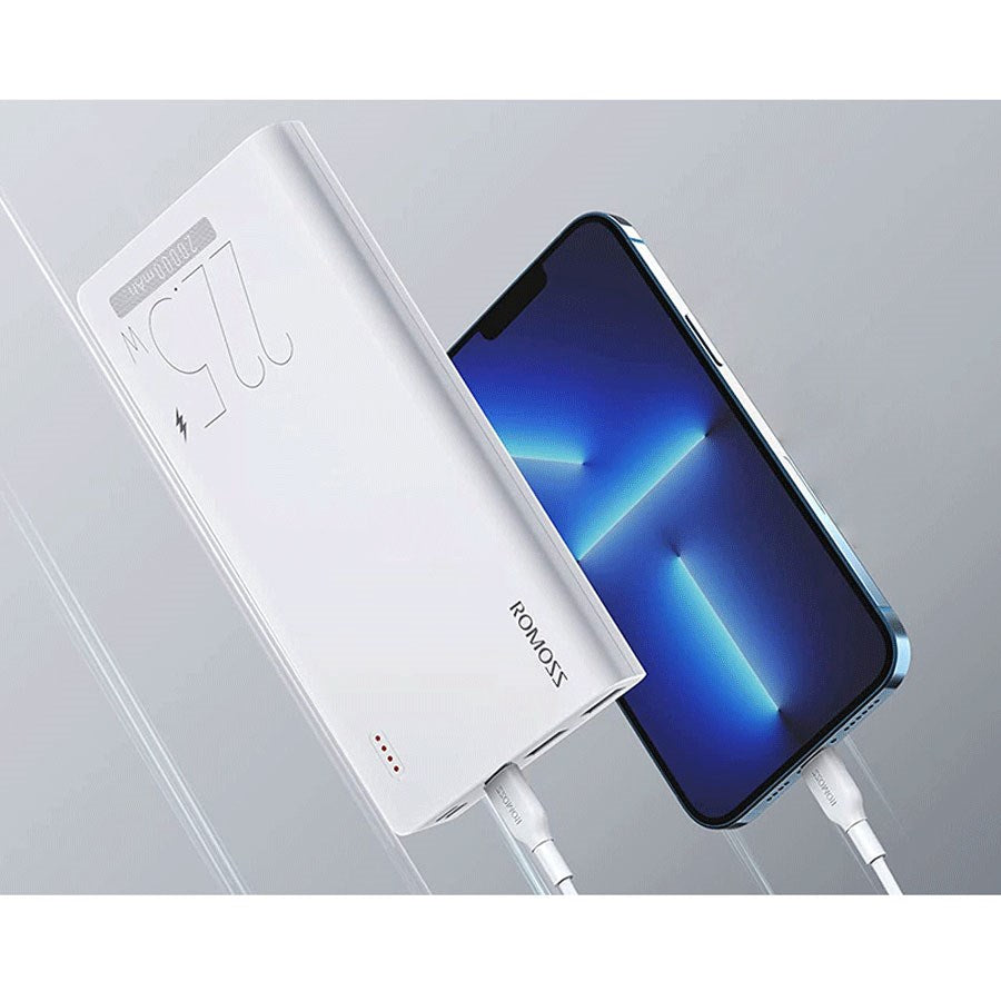 ROMOSS PHP30 711 1133H Eng Pl Powerbank Romoss SENSE8F 30000Mah 22 5W White 25630 3