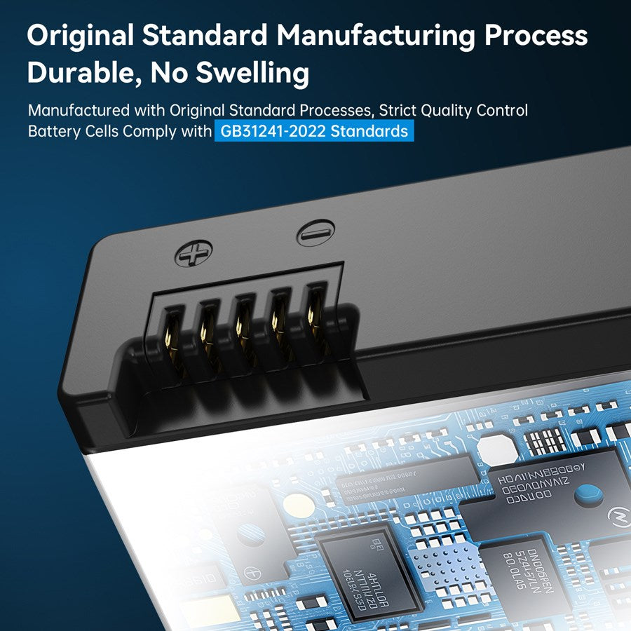 S0 ECB 09 TGP Telesin Pocket Size 3 Slot Charger Box 2Pcs Stamina Battery Kit Gopro Hero 13 Batteries 8