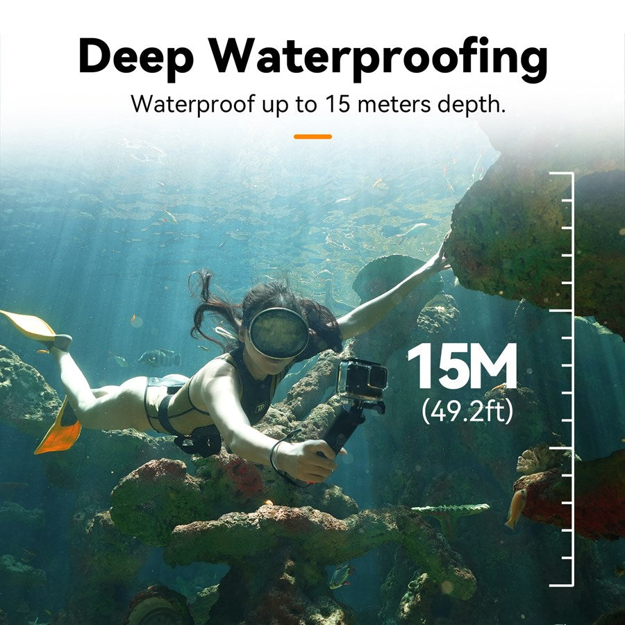 S4 FHG 01 TGP Telesin Floating Hand Grip With Remote Control For Hero 13 12 11 10 9 8 6