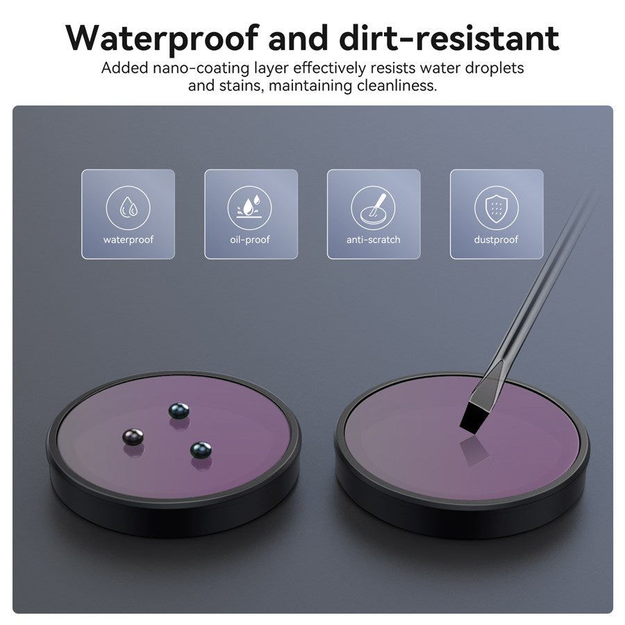 S5 FLT 06 TDJ Telesin 4 Pack CPL+ND8 16 32 Lens Filter Kit For DJI Osmo Action 3 4 5Pro 6