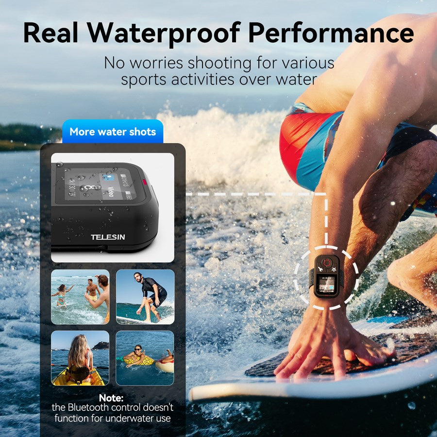 S5 RMT 01 TGP Telesin Remote Controller For Gopro Hero 13 12 11 10 9 8 MAX 5