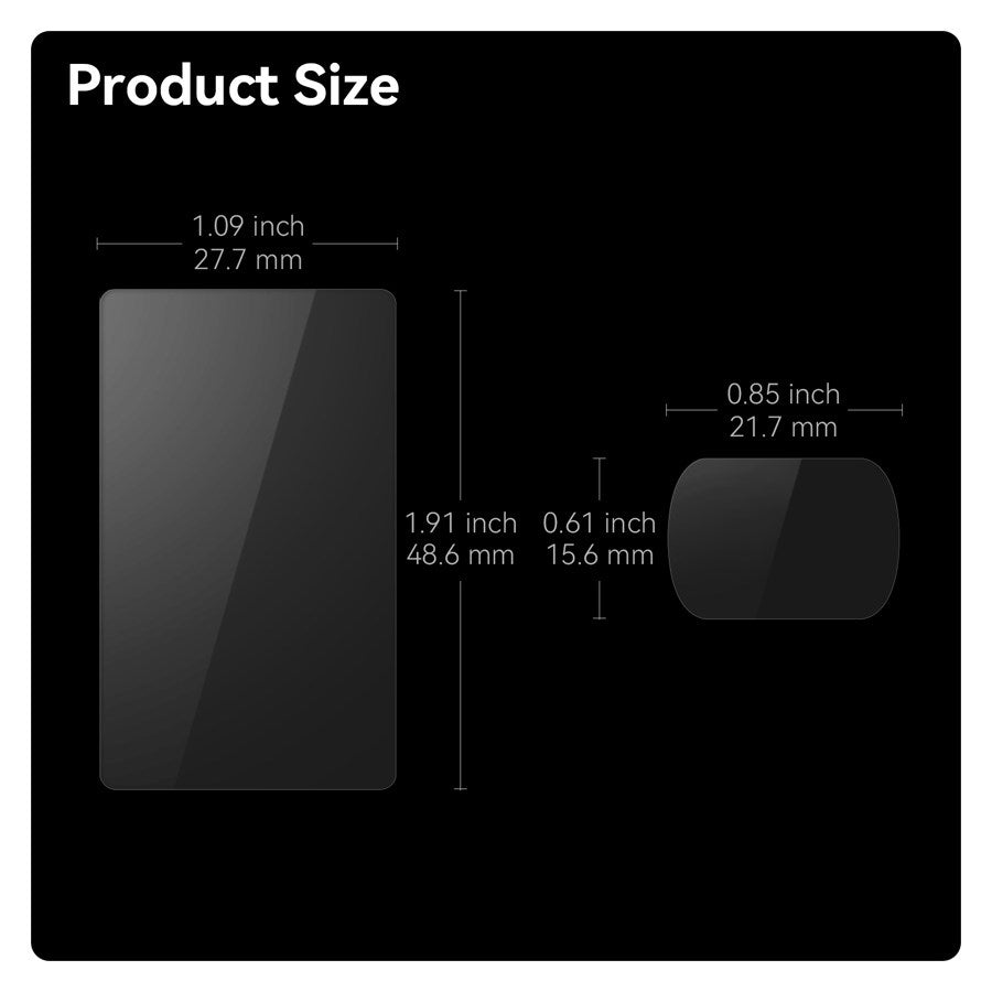 S6 FLM 01 TDJ Telesin Tempered Film Kit For DJI Pocket3 10