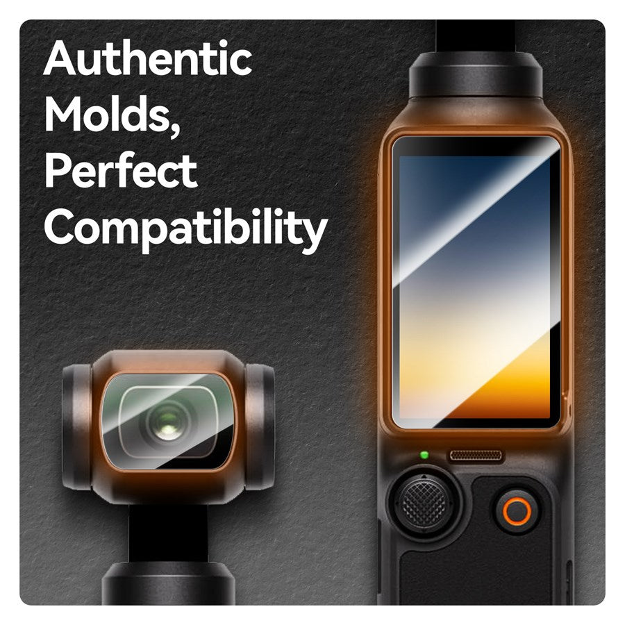 S6 FLM 01 TDJ Telesin Tempered Film Kit For DJI Pocket3 8