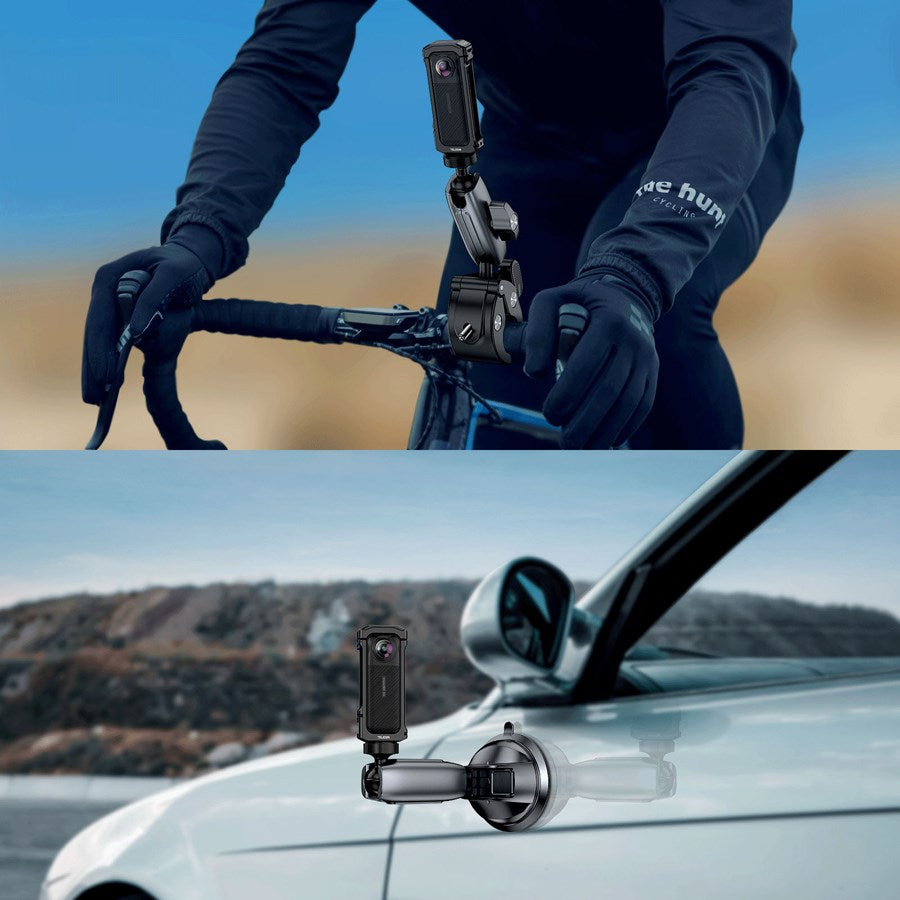 S6 FMS 12 TIS Telesin Metal Cage For Insta360 X4 10