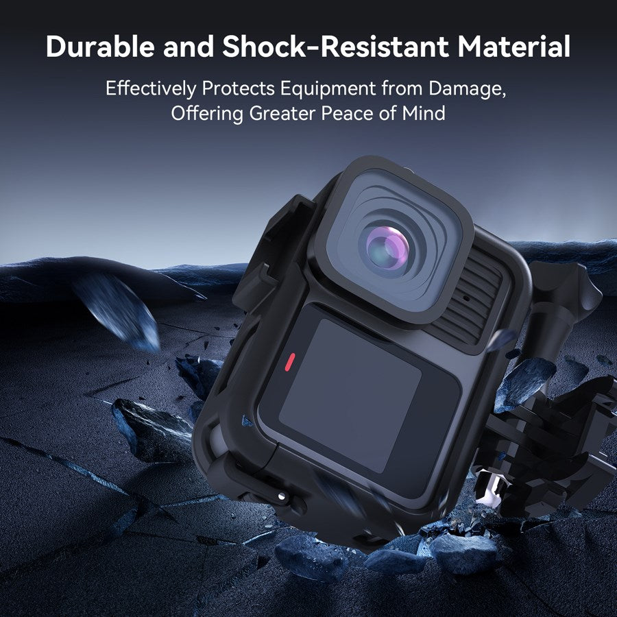 S6 FMS 17 TGP Telesin Plastic Frame Cage For Gopro Hero 13 12 11 10 9 3