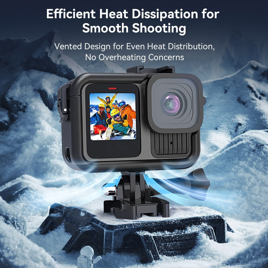 S6 FMS 17 TGP Telesin Plastic Frame Cage For Gopro Hero 13 12 11 10 9 5