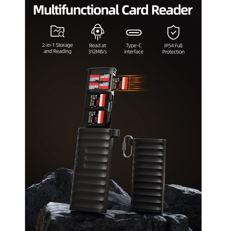 S6 MCR 01 Telesin Multifunction Card Reader 9