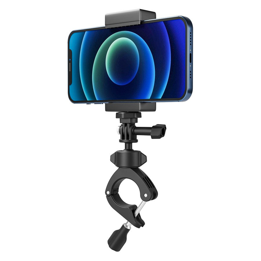 TE HBM 004 Telesin Bike Tube 360 Rotary Clamp For Action Cameras 3