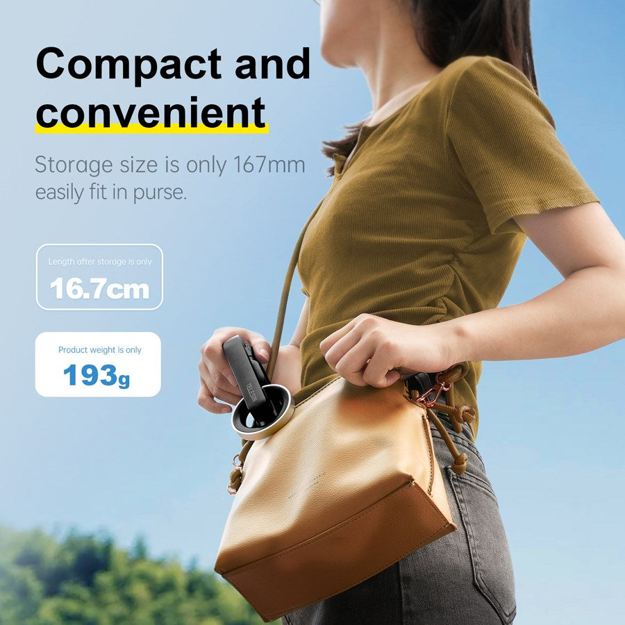 WS 22005 Telesin Mini Magnetic Selfie Stick For Phones 7