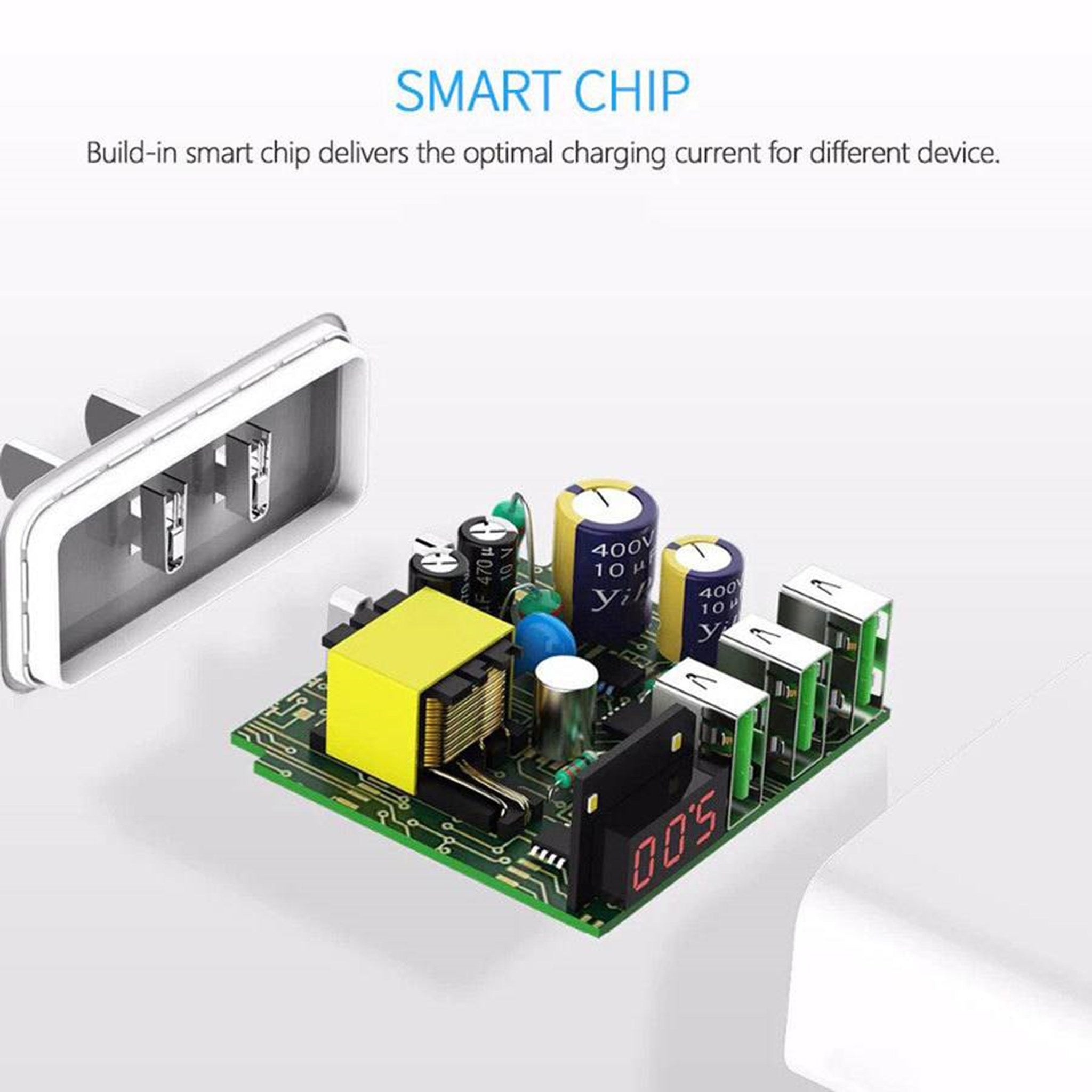 C0027-WH_Choetech_15W_3-Port_USB-A-Vaegoplader_m_Display_Hvid_2.jpg