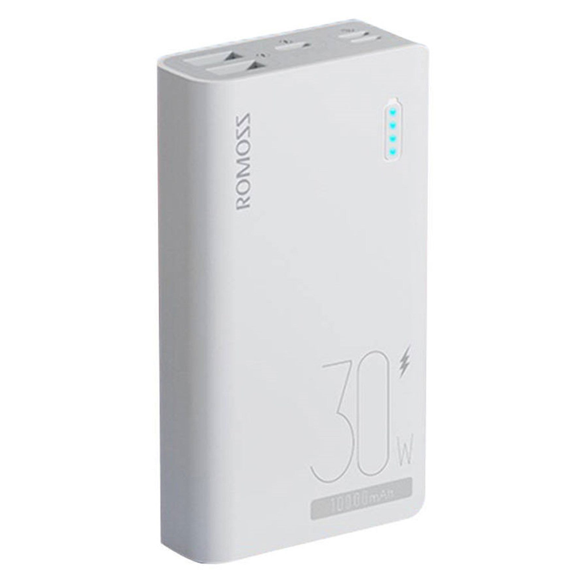 Eng Pl Powerbank Romoss Sense 4S Pro 10000Mah 30W White 25613 1