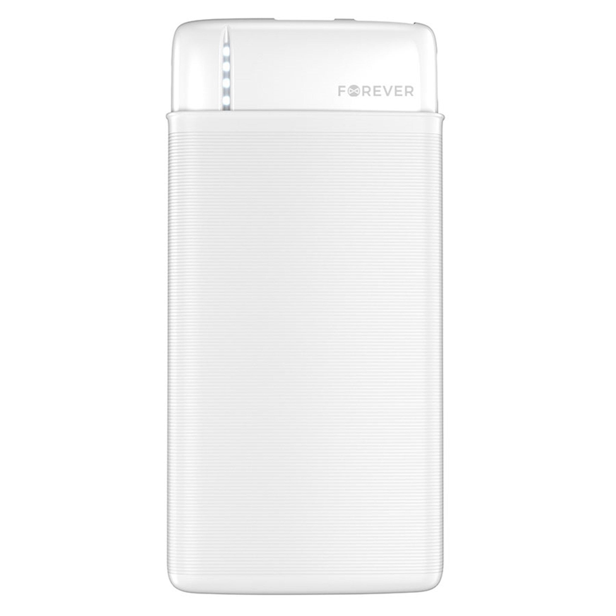 GSM099223 Forever Tb 100M 10000Mah Powerbank Hvid 2 (1)