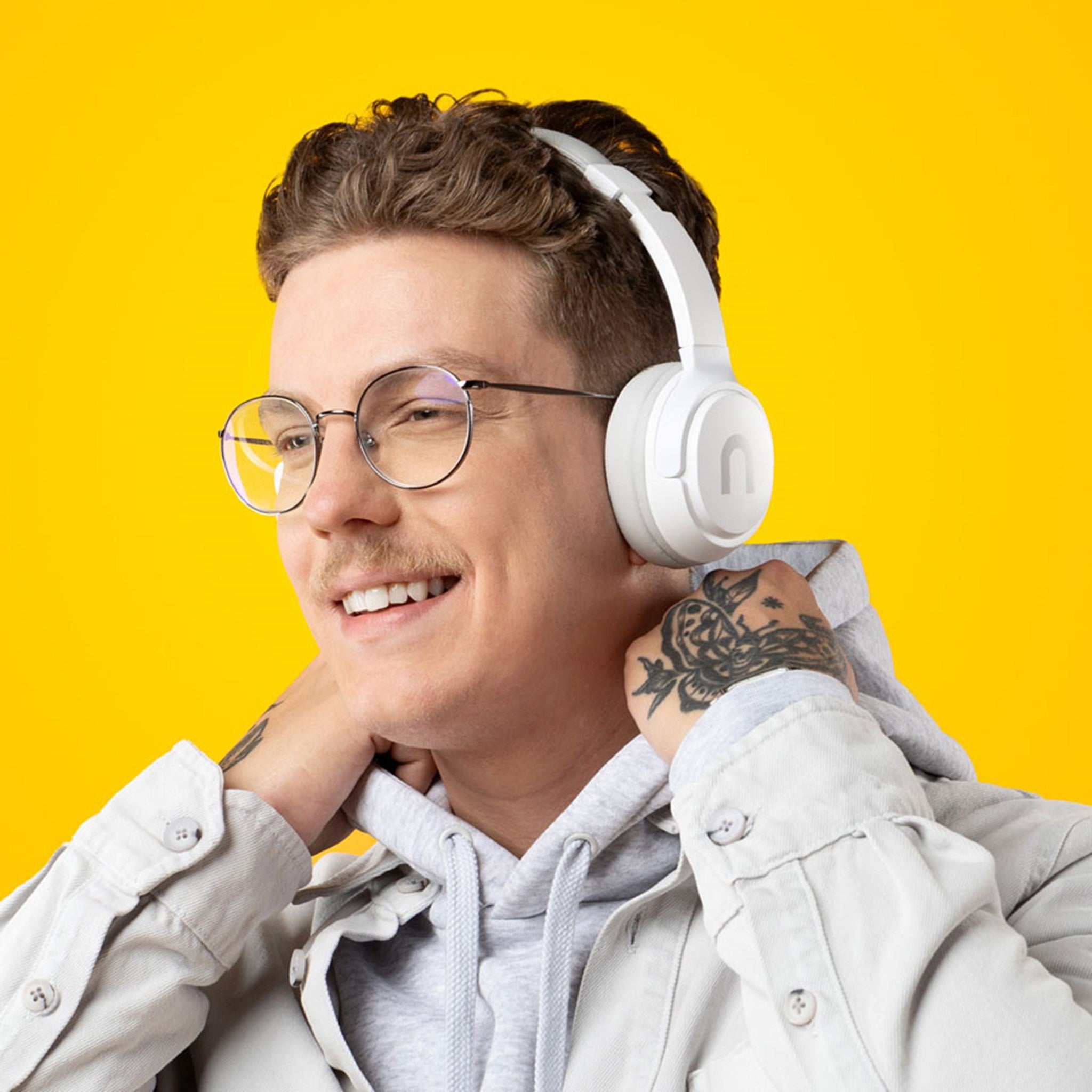 Hive Prodigy 4 White Niceboy Hive Prodigy 4 Trådløse Høretelefoner, Hvid 3