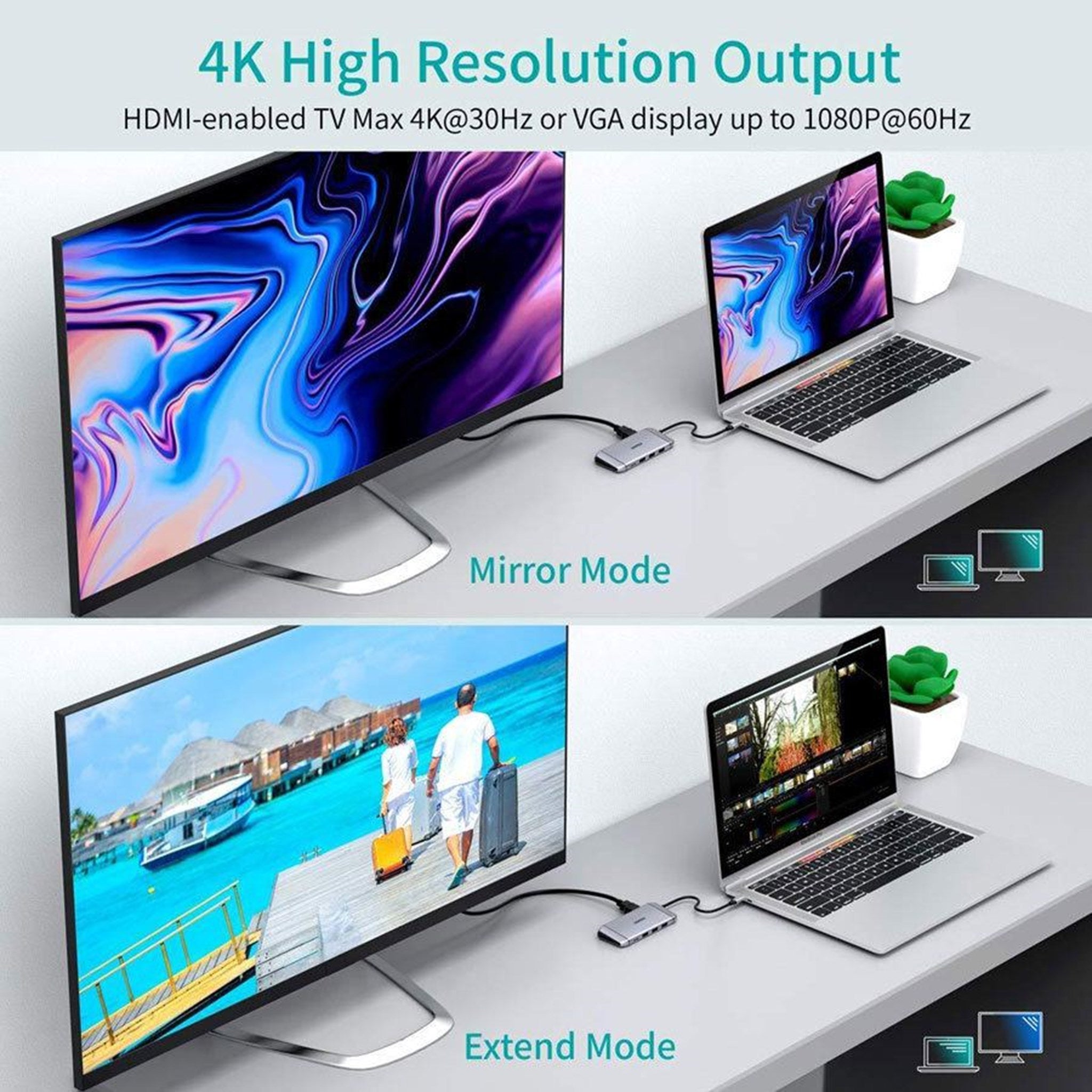 HUB-M15-Choetech-9-i-1-4K-HDMI-100W-PD-og-USB-3.0-USB-C-Hub-Graa-5.jpg