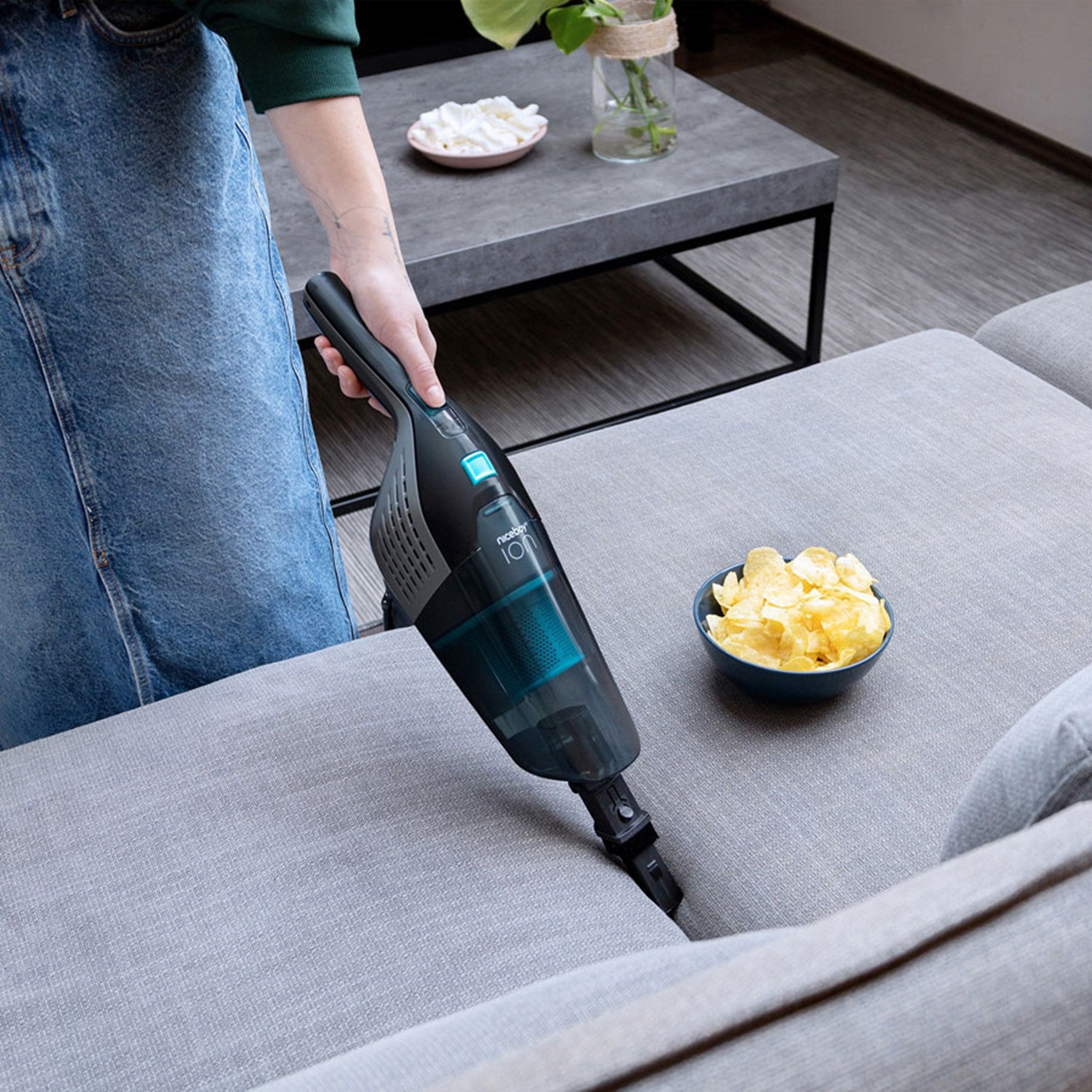 Hurricane F7 Niceboy ION Hurricane F7 Våd Og Tør Ledningsfri Støvsuger 4