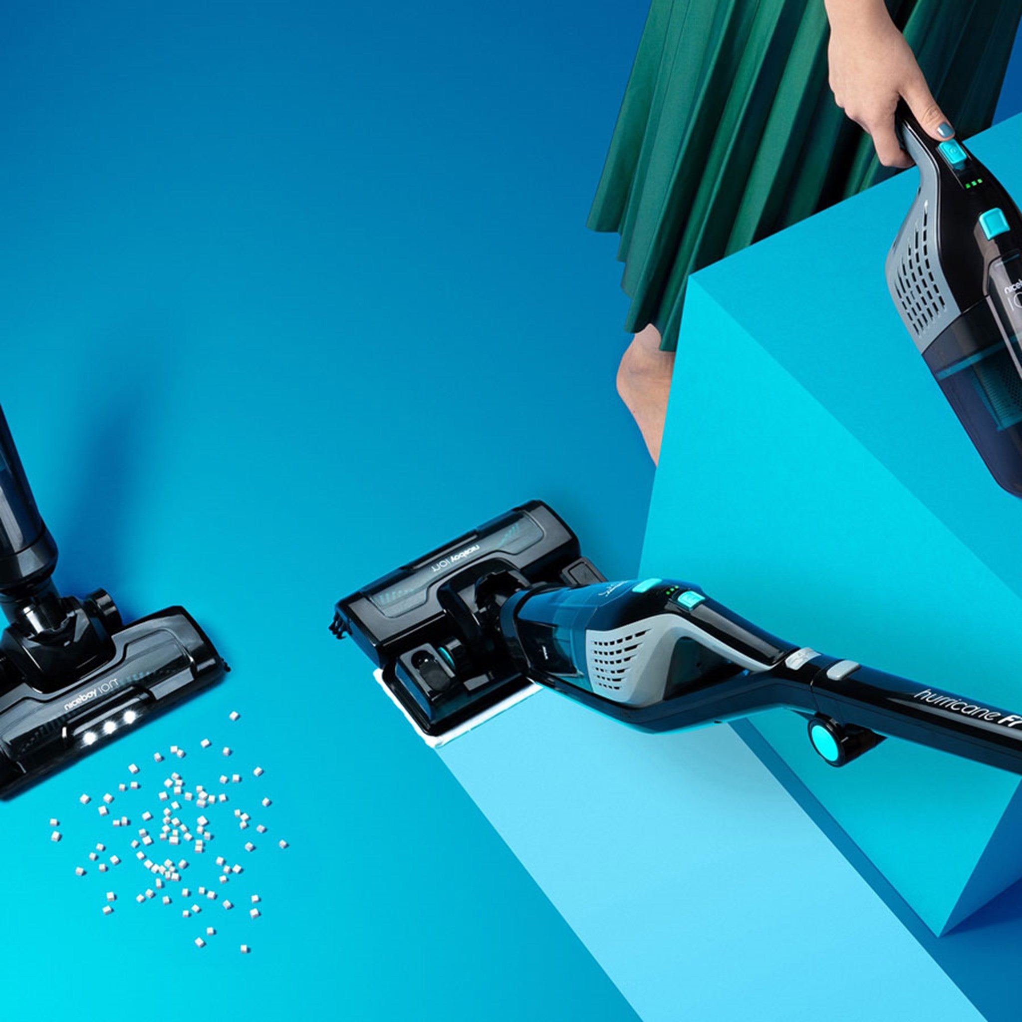 Hurricane F7 Niceboy ION Hurricane F7 Våd Og Tør Ledningsfri Støvsuger 6