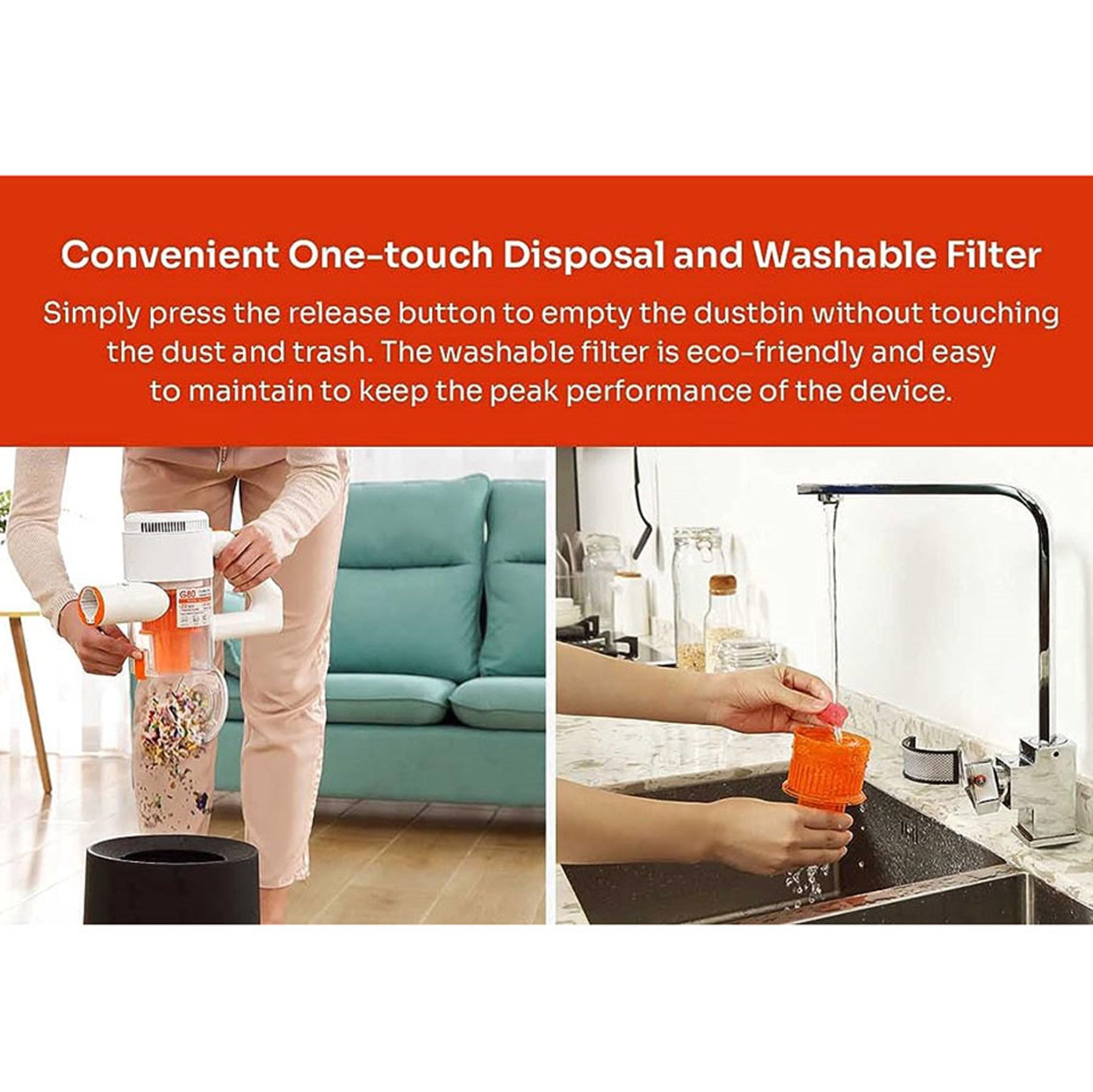 ILIFE G80 Ledningsfri Støvsuger 7